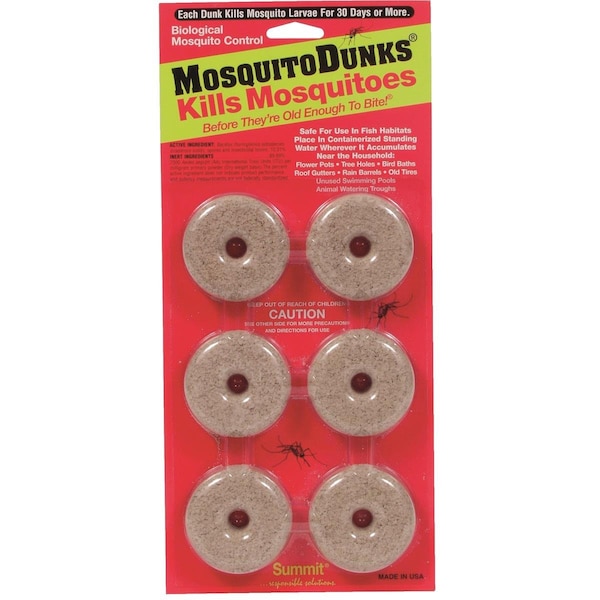 Summit Chemical Mosquito Dunks, 6 PK 00110, 6PK 110-12 - main